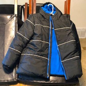 Calvin Klein jeans jacket for kids size M 10/12 color blue and black